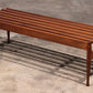 Vintage Bench Walnut by Gio Ponti made by Fratelli Reguitti, 1950s