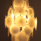 Vintage Italian Murano Glass Chandelier by Vistosi, 1960