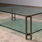 Vintage Glass Coffee Table by Peter Ghyczy, Model T24