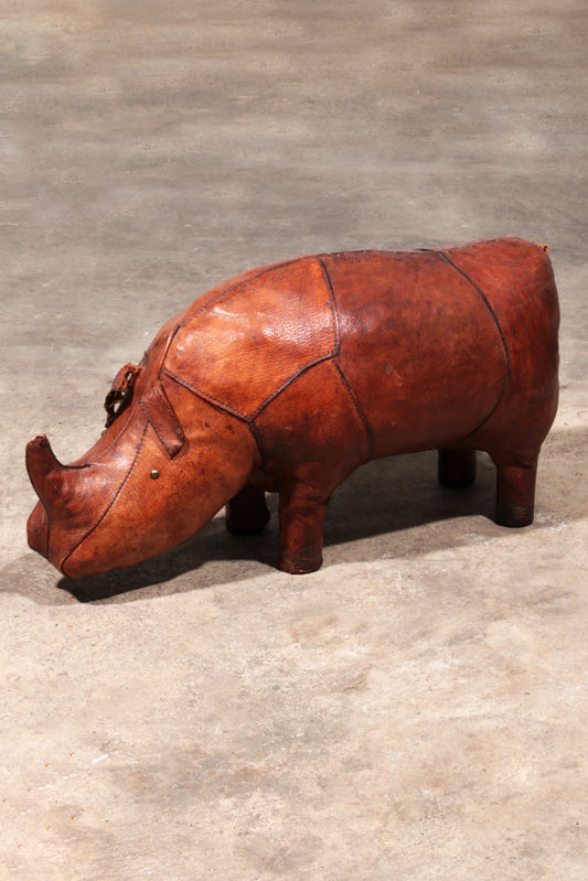 The Rhinoceros Footstool by Dimitri Omersa 1960
