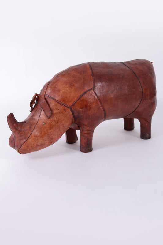 The Rhinoceros Footstool by Dimitri Omersa 1960