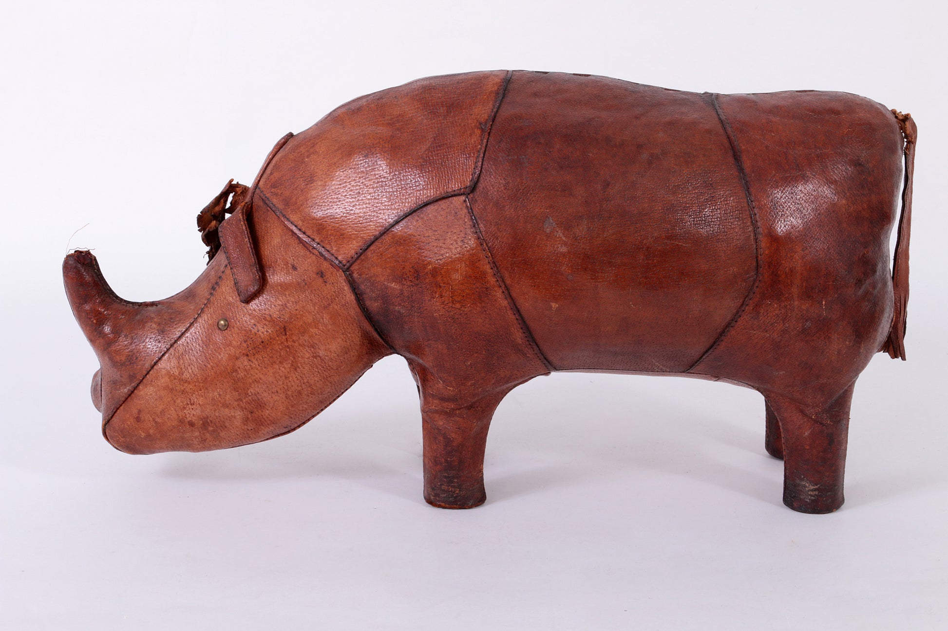 The Rhinoceros Footstool by Dimitri Omersa 1960
