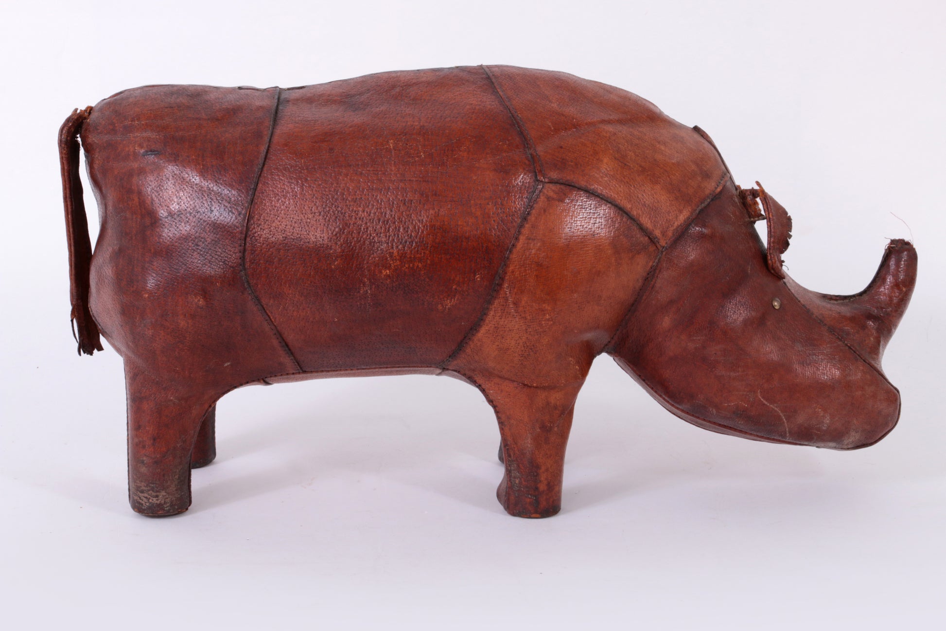 The Rhinoceros Footstool by Dimitri Omersa 1960