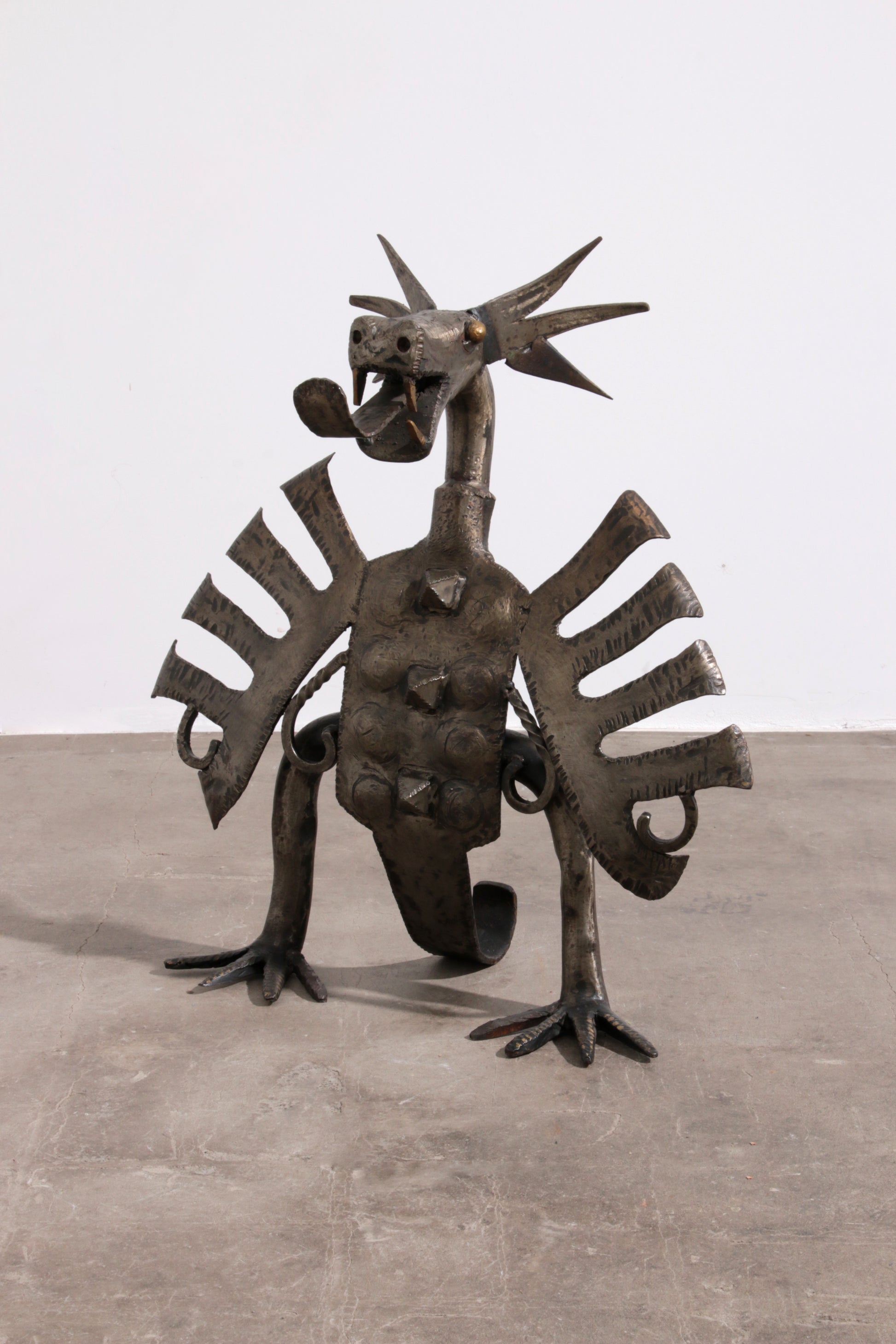 Vintage Fireplace Dragon by Smederij Jan Franssen, 1950s-60s