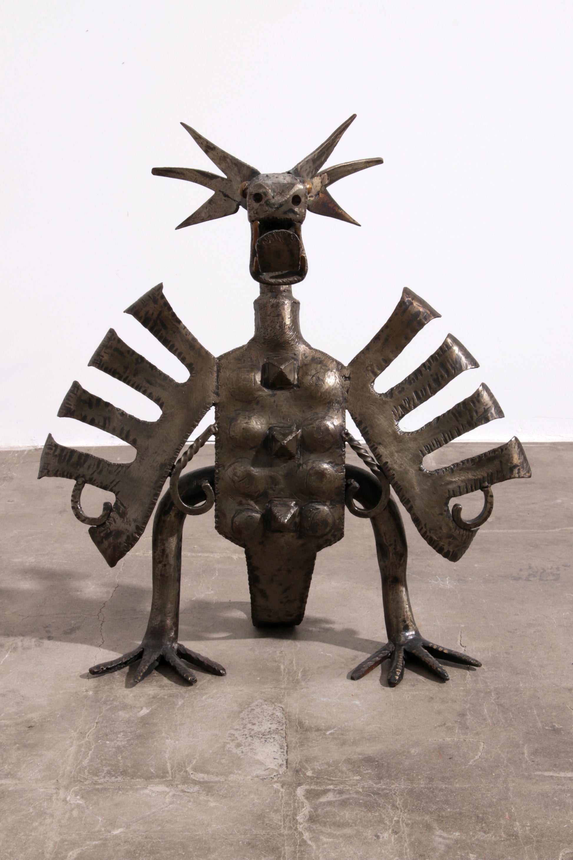 Vintage Fireplace Dragon by Smederij Jan Franssen, 1950s-60s