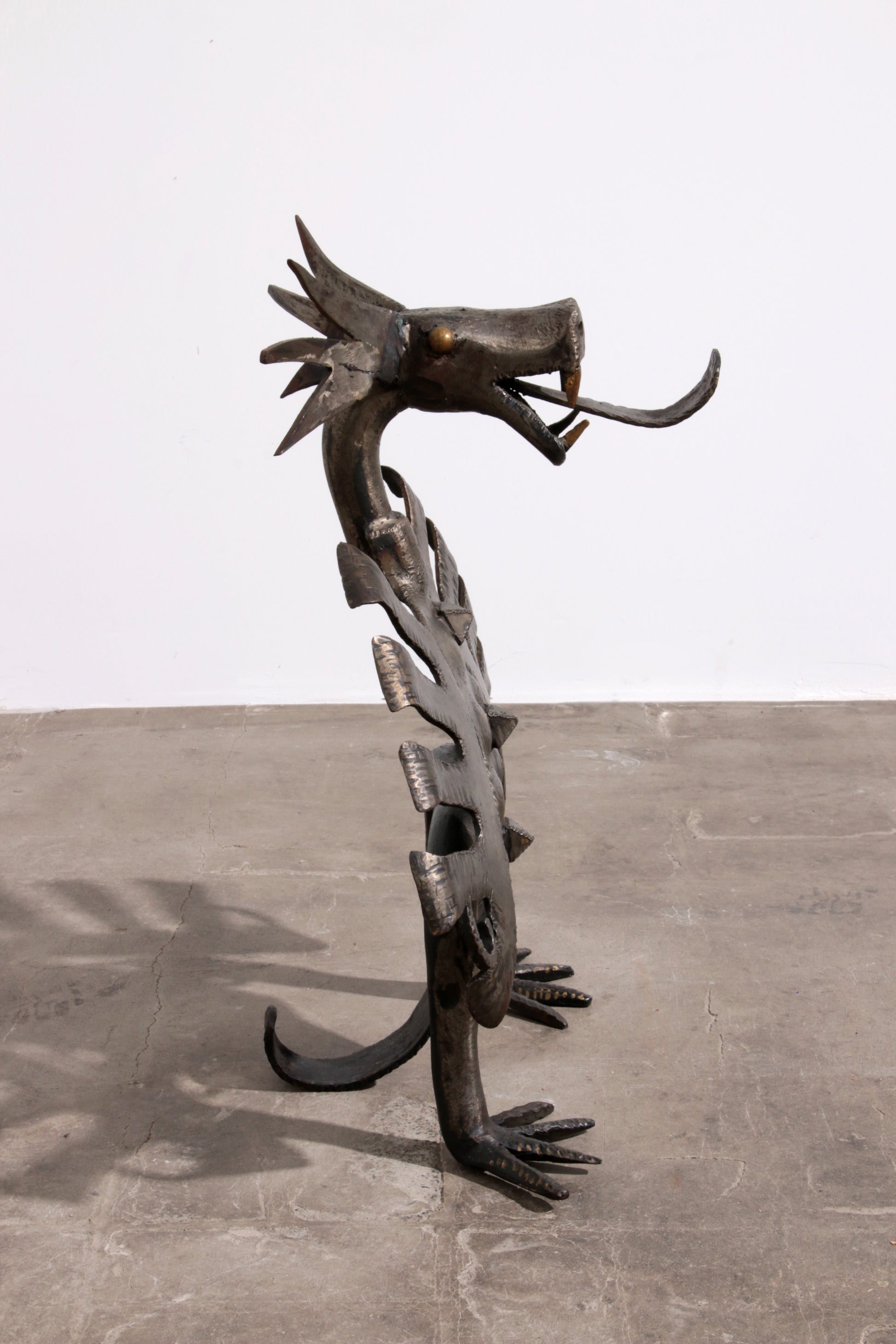 Vintage Fireplace Dragon by Smederij Jan Franssen, 1950s-60s