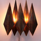 Danish Copper Walllamp from Svend Aage Holm Sorensen 1970