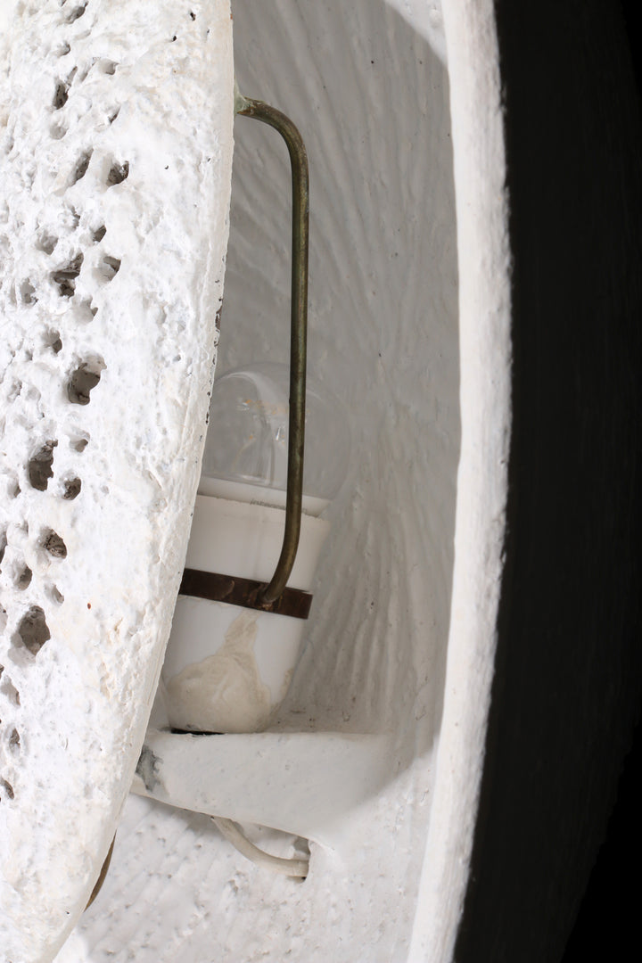 Vintage Stoneware Wall lamp by Sejer Keramik, Denmark 1960
