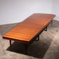 XXXL Mid-Century Teak Conference Board table from Volvo Stockholm 1960 from NK Inredning Stockhlom