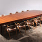 XXXL Mid-Century Teak Conference Board table from Volvo Stockholm 1960 from NK Inredning Stockhlom