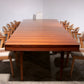 XXXL Mid-Century Teak Conference Board table from Volvo Stockholm 1960 from NK Inredning Stockhlom