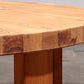 Round Pine Coffee Table Scandinavia 1970
