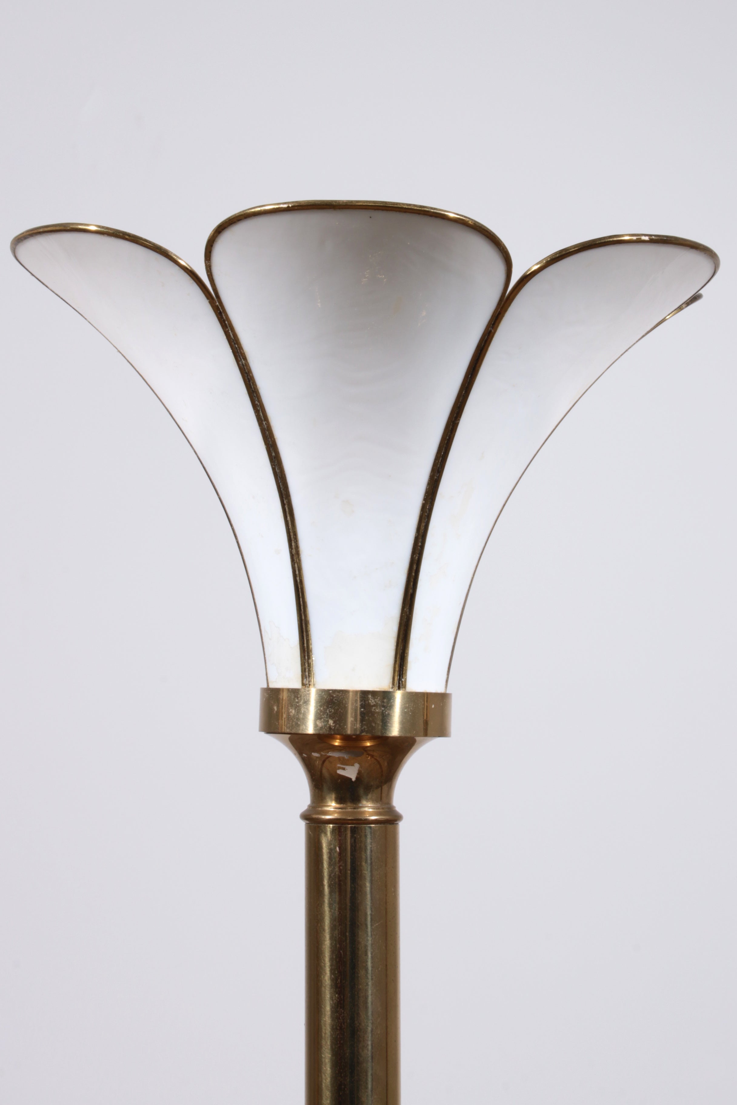 Hollywood Regency Trumpet Floor Lamps, 1970s French Design