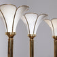 Hollywood Regency Trumpet Floor Lamps, 1970s French Design