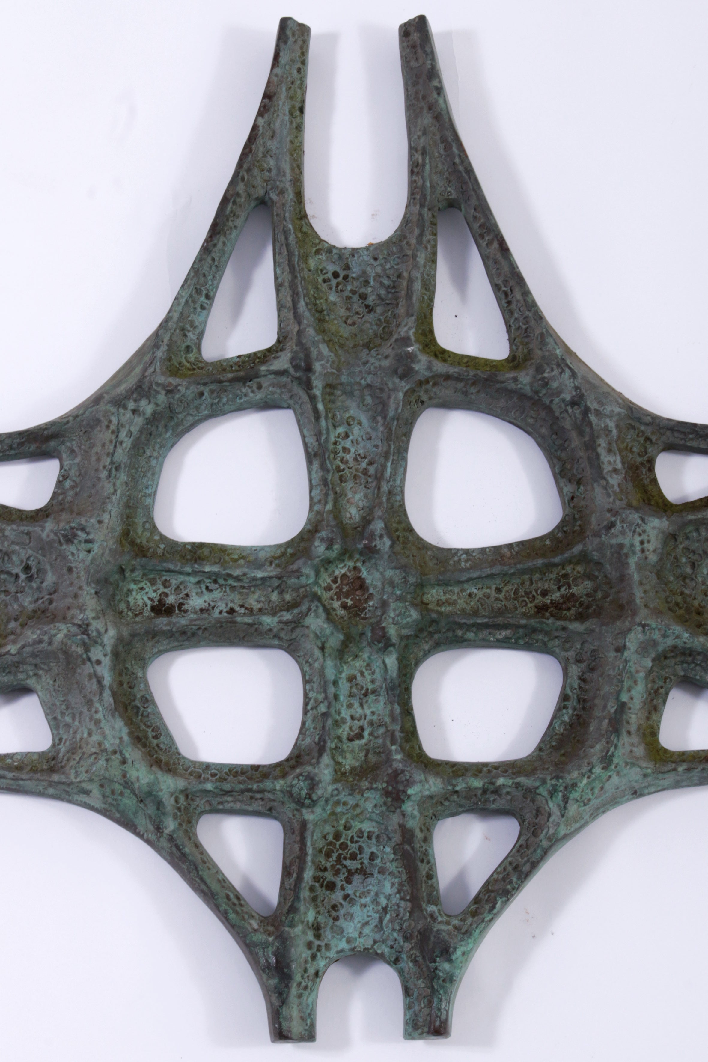 Brutalist "Timeless Elegance:Bronze Wall Sculpture