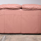 Vintage Italian Lounge Set – 4-Piece Rose Pink Leather (1970s)
