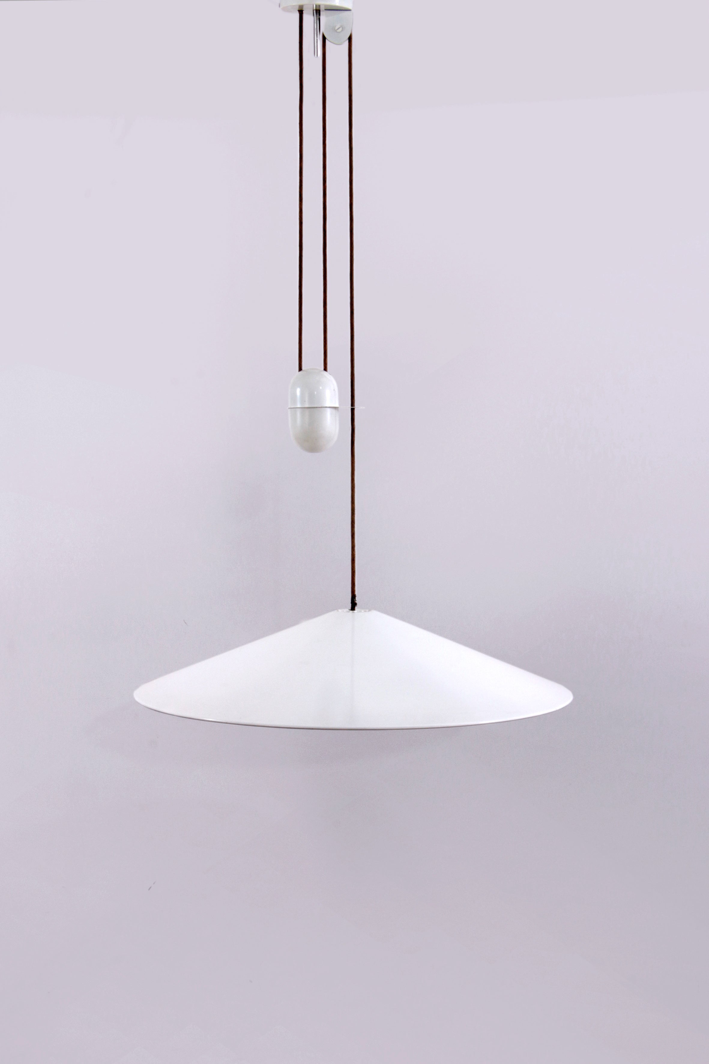 Iconic 1960s Counterweight Pendant Lamp by Goffredo Reggiani