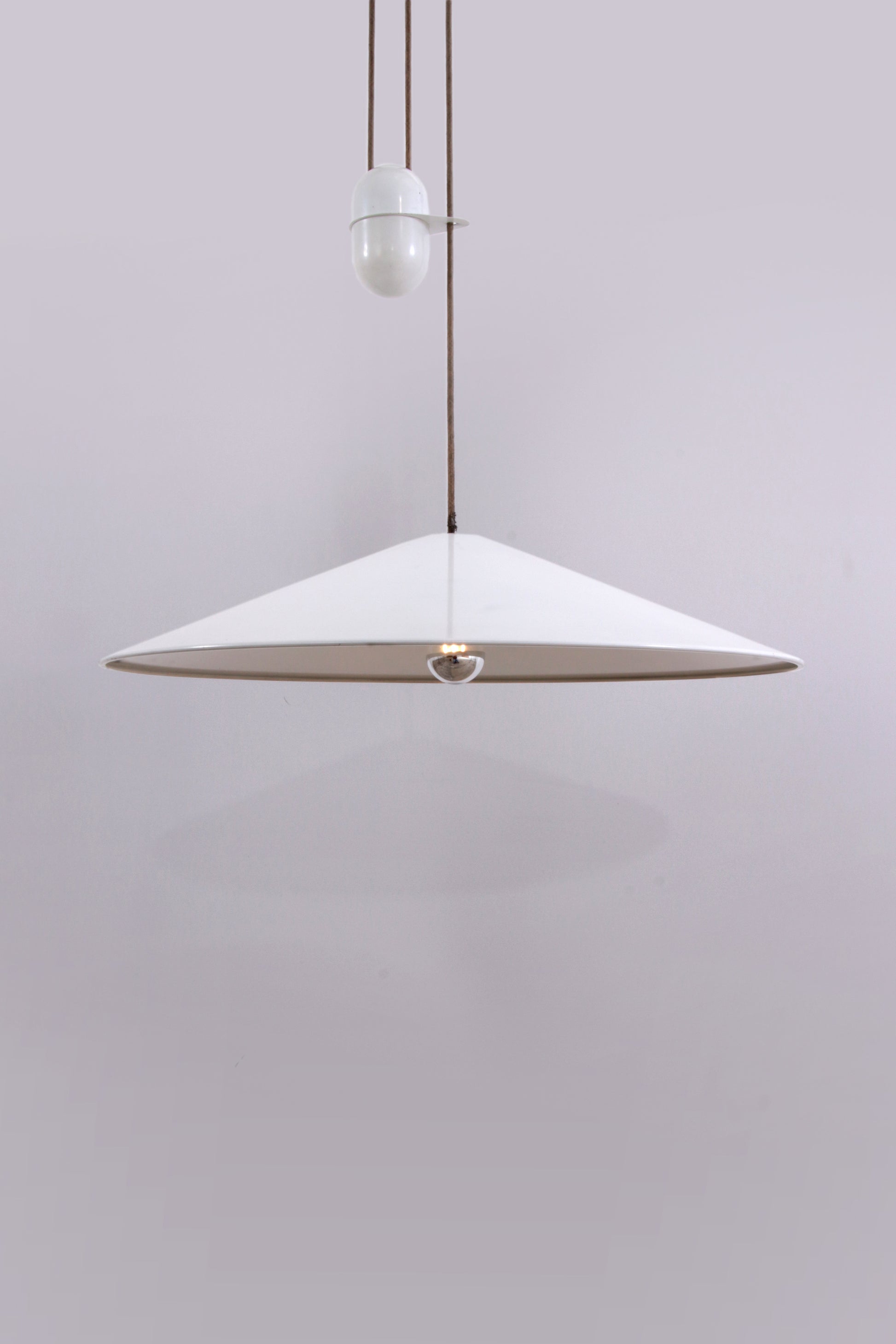 Iconic 1960s Counterweight Pendant Lamp by Goffredo Reggiani