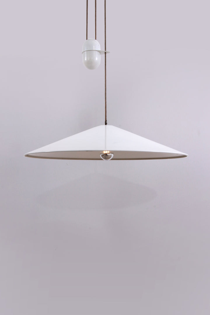 Iconic 1960s Counterweight Pendant Lamp by Goffredo Reggiani