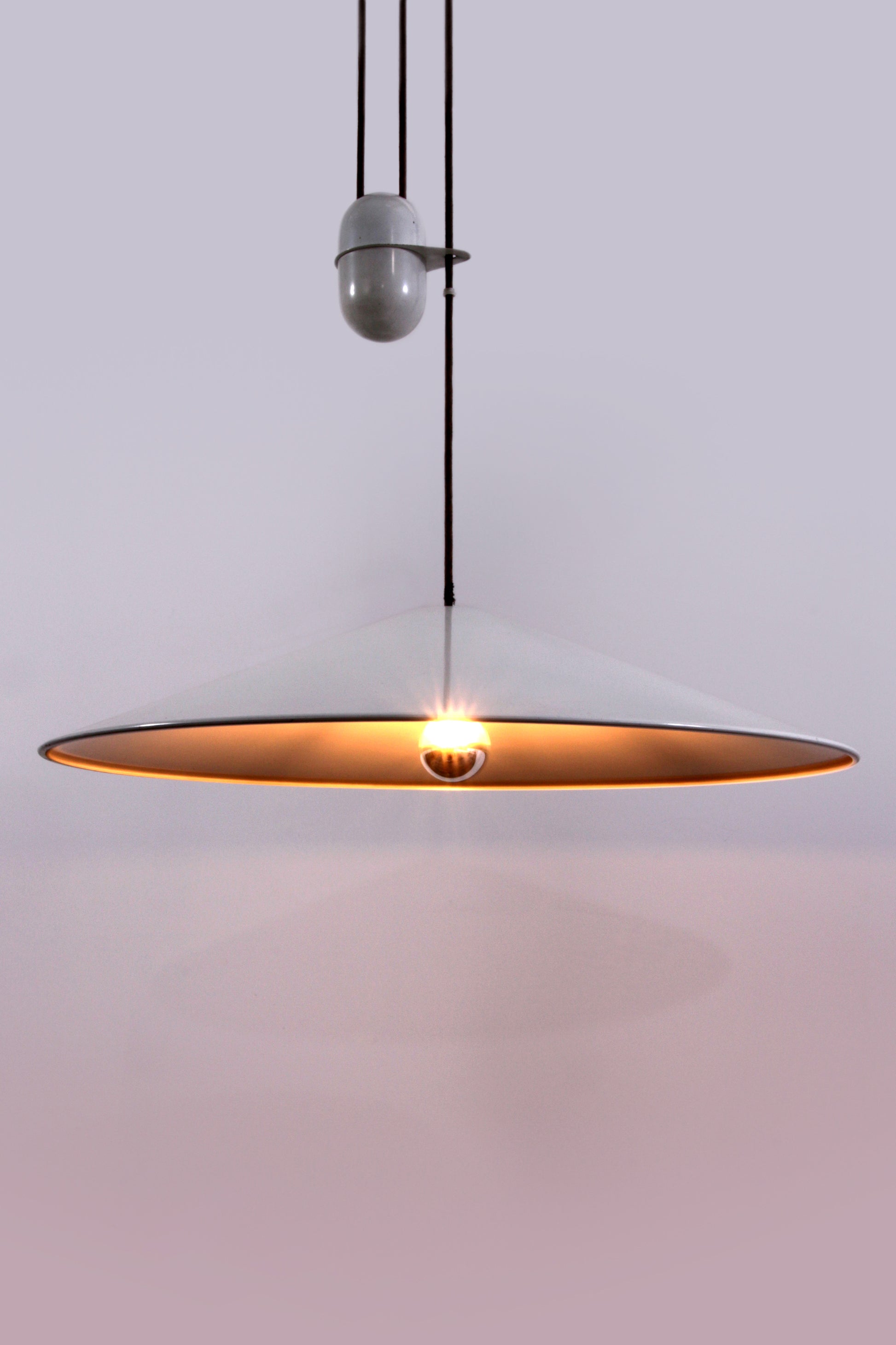 Iconic 1960s Counterweight Pendant Lamp by Goffredo Reggiani