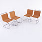 Thonet Iconic Ludwig Mies van der Rohe MR 533 Floating Chairs 