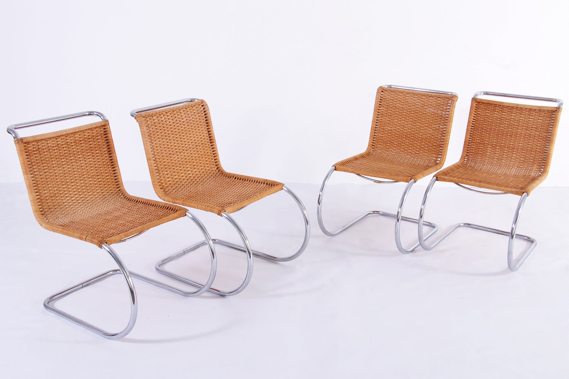 Thonet Iconic Ludwig Mies van der Rohe MR 533 Floating Chairs 