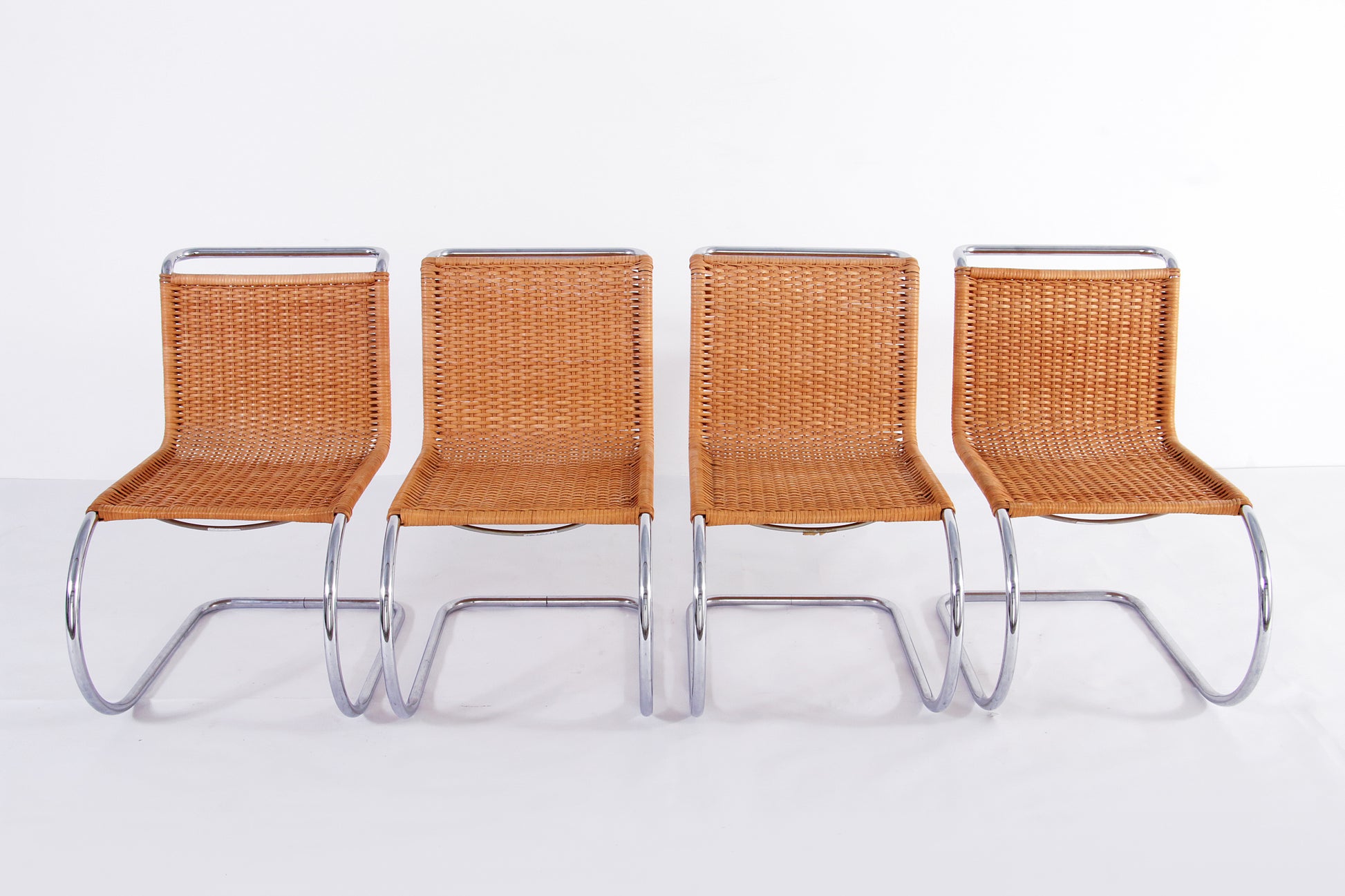 Thonet Iconic Ludwig Mies van der Rohe MR 533 Floating Chairs 
