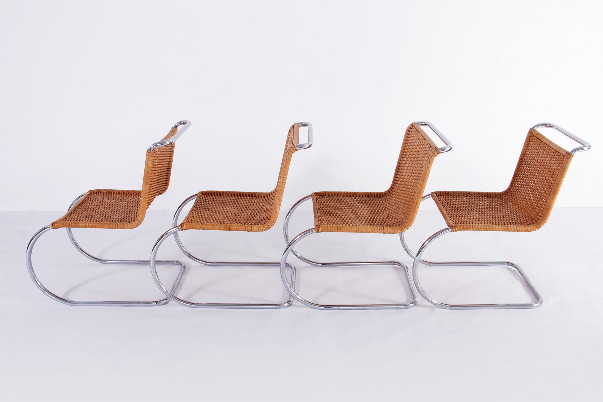 Thonet Iconic Ludwig Mies van der Rohe MR 533 Floating Chairs 
