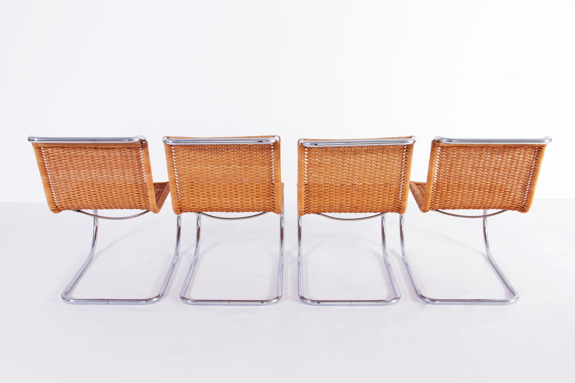 Thonet Iconic Ludwig Mies van der Rohe MR 533 Floating Chairs 
