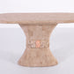 Vintage Postmodern Creamy Console Table with Regency Details