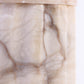 Italian Marble Column with Lighting 1950s