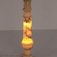 Italian Marble Column with Lighting 1950s