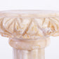 Italian Marble Column with Lighting 1950s