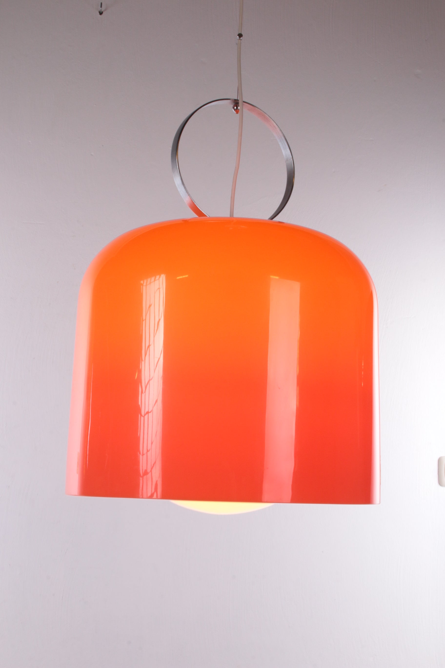  Xl Luigi Massoni Hanglamp gemaakt door Guzzini,1960