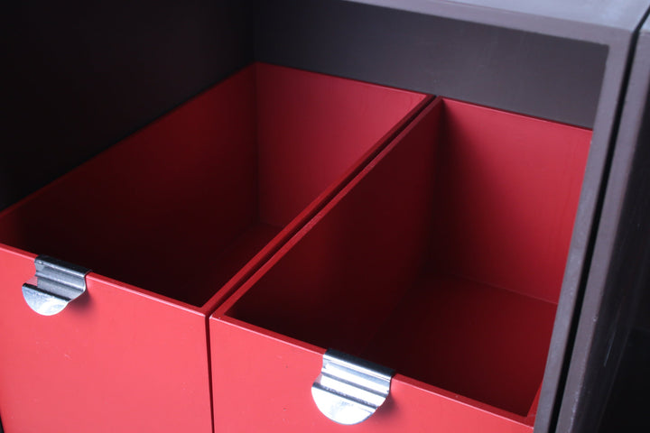 Vintage Palaset Palanox Modular opslag boxen Set of 12, made by Treston