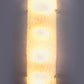 XXL Ice Wall Lamp by Hillebrand 60 cm long made in 1960