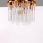 Beautiful crystal chandelier or ceiling lamp 1960, Germany