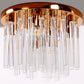 Crystal Chandelier Kalmar Iceglass nice model 1960