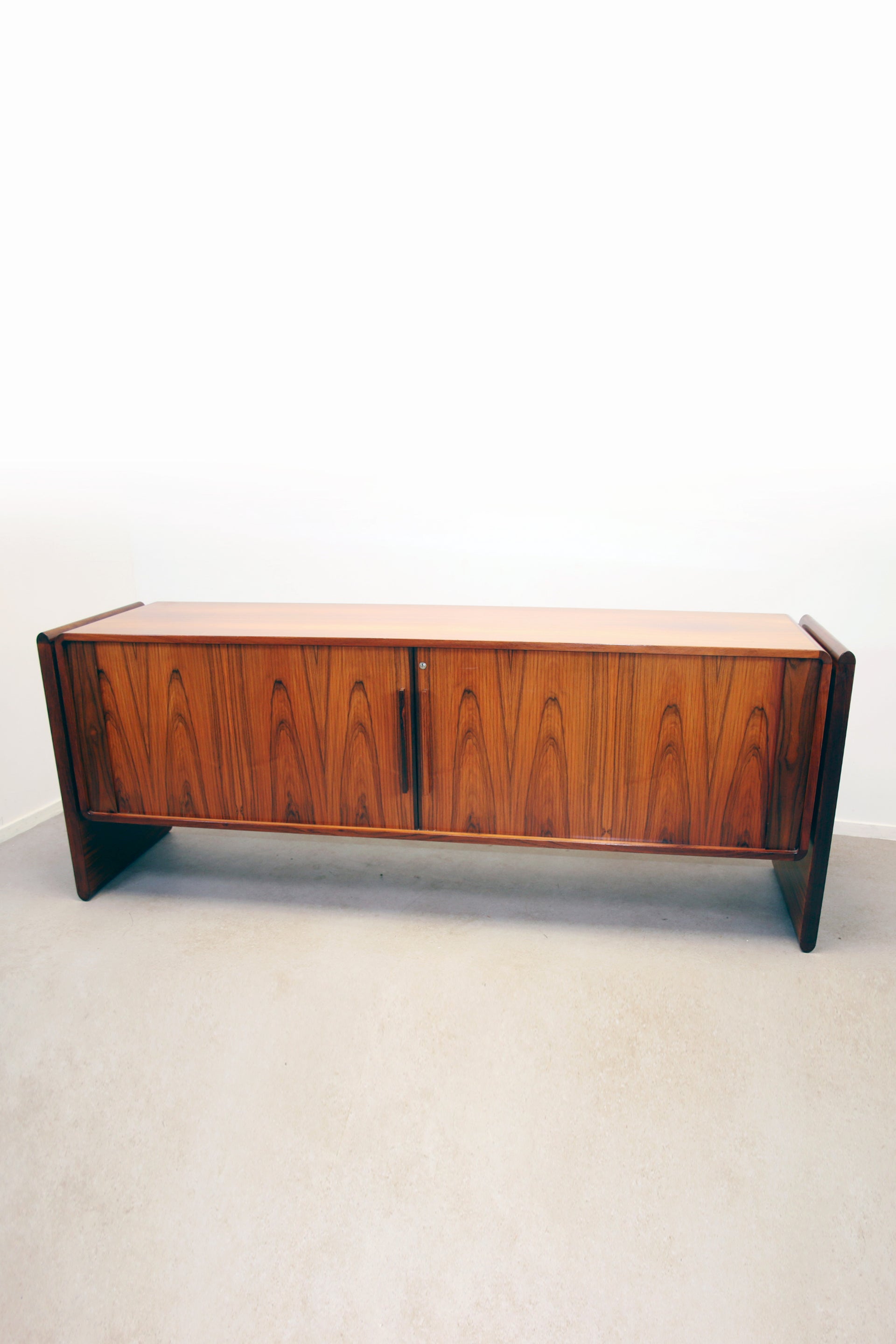 Sideboard with Roller Doors by Dyrlund - Denmark 1960