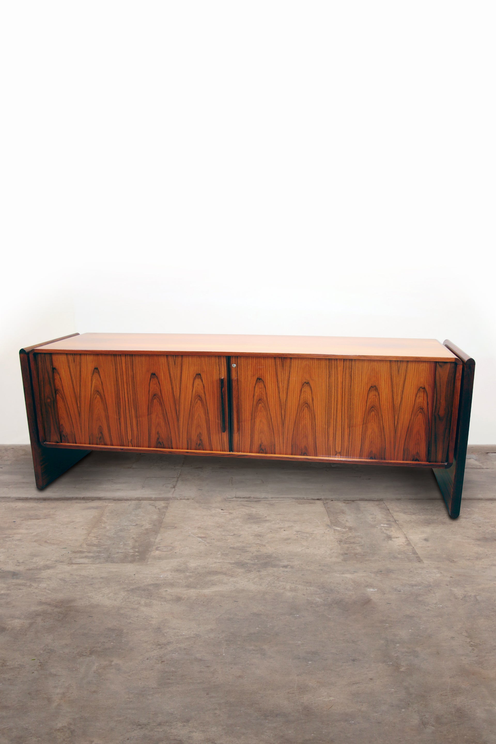 Sideboard with Roller Doors by Dyrlund - Denmark 1960