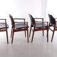 Dining room set Dining table with chairs by Arne Vodder by Sibast 1960s