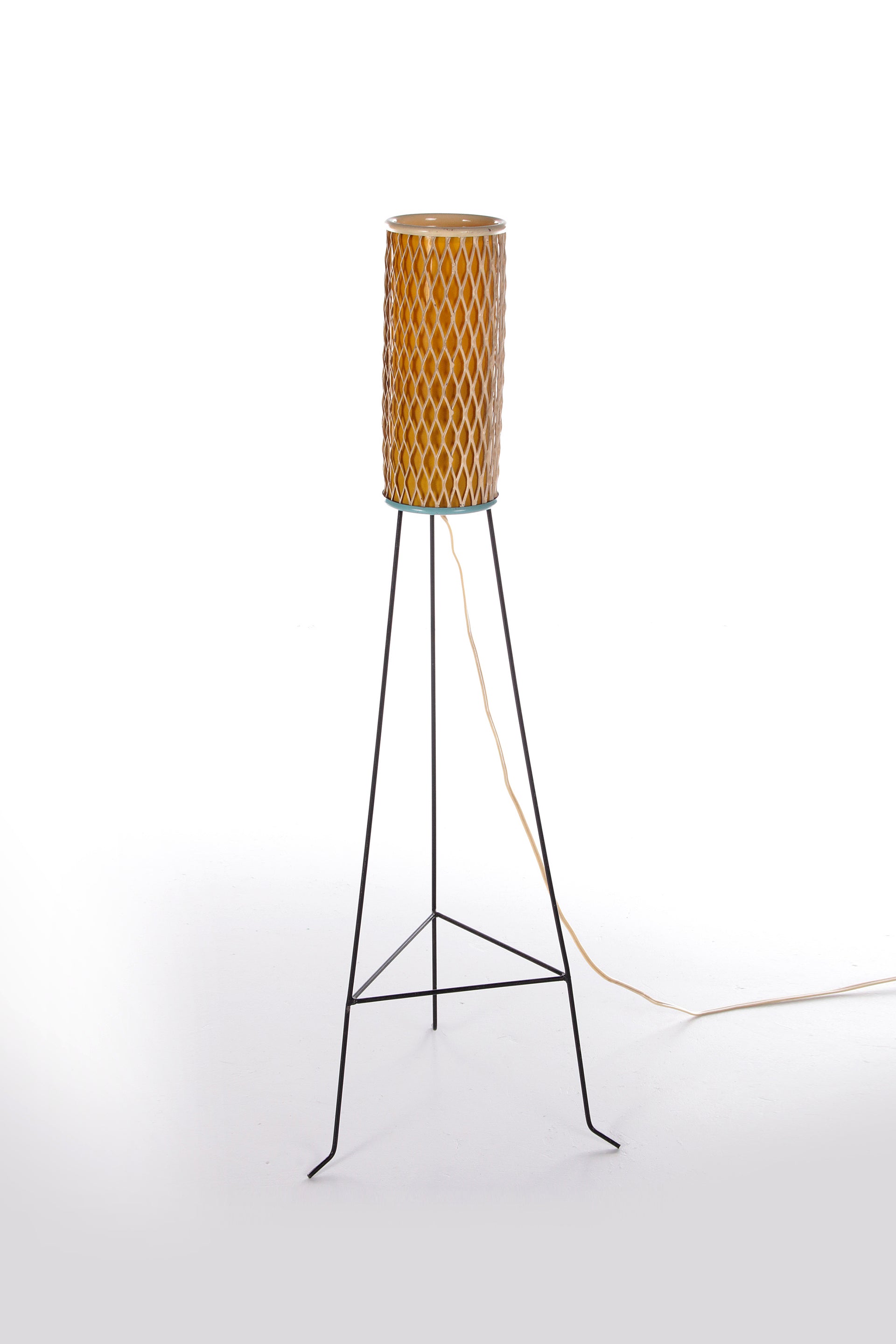 Vintage Rocket Floor Lamp by Josef Hurka for Napako, 1950s – Futuristic Mid-Century Design