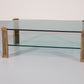 Peter Ghyzcy Brass Salontable model T14D 1970 Dutch Design