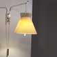 Elegant 1950s Italian Brass Diabolo Wall Lamp very rare