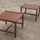 Illums Bolighus Danish set of teak tables, 1960 Denmark.