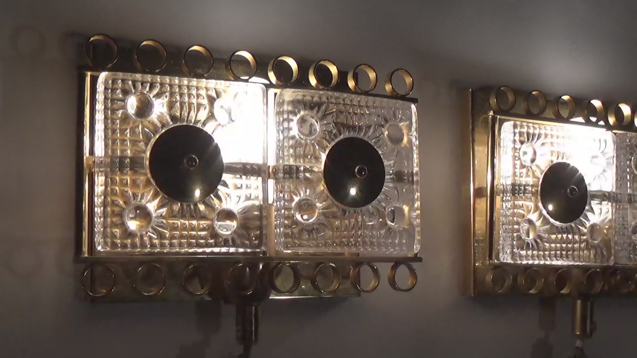 Wall Sconces by Carl Fagerlund made by Mpr Denmark,1960