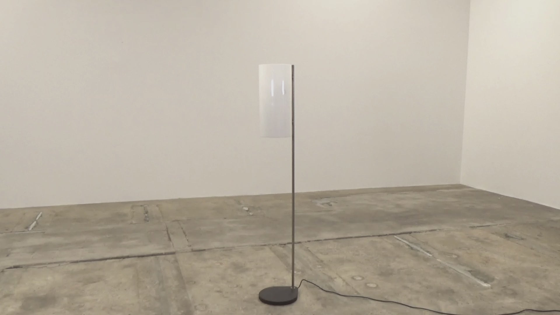 Vintage Vloerlamp Deens design van Louis Poulssen jaren50