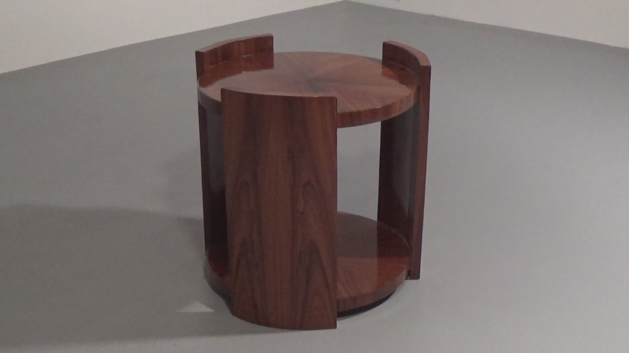 Timeless Art Deco wooden Bar Table.