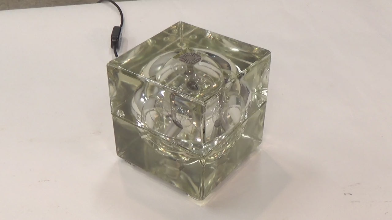 Tafellamp Cubosfera van Alessandro Mendini - Italiaans Design, 1968