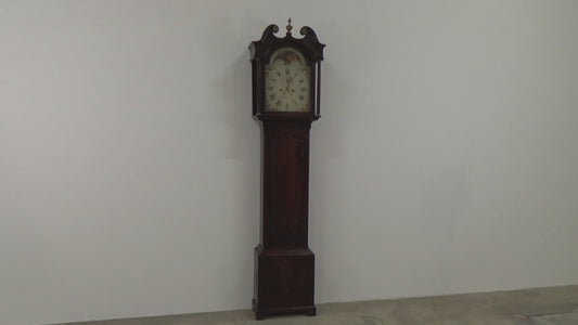 18th Mahogany Longcase Clock Robert Fletcher Chester 1784-1820